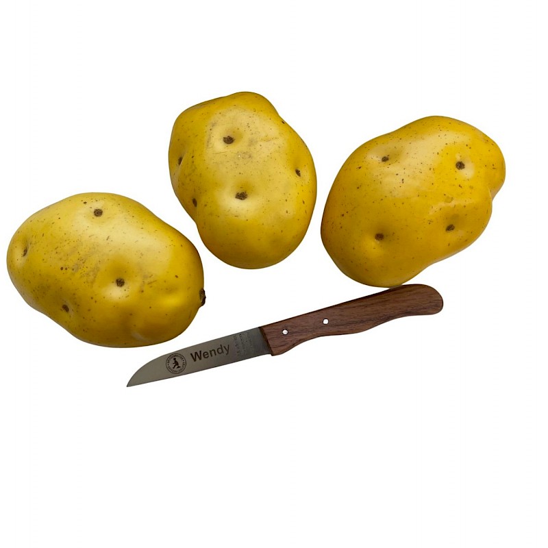 Aardappel schilmesje hout ( WENDY)
