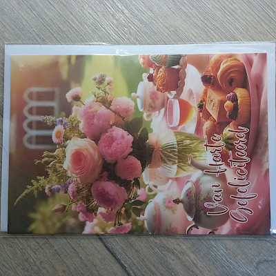 Wenskaarten Hartelijk Gefeliciteerd Nr 26
